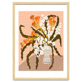 Floral Contemporary Still Life Peach Fuzz thumbnail