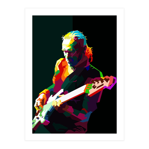 Billy Sheehan Pop Art WPAP (Print Only)