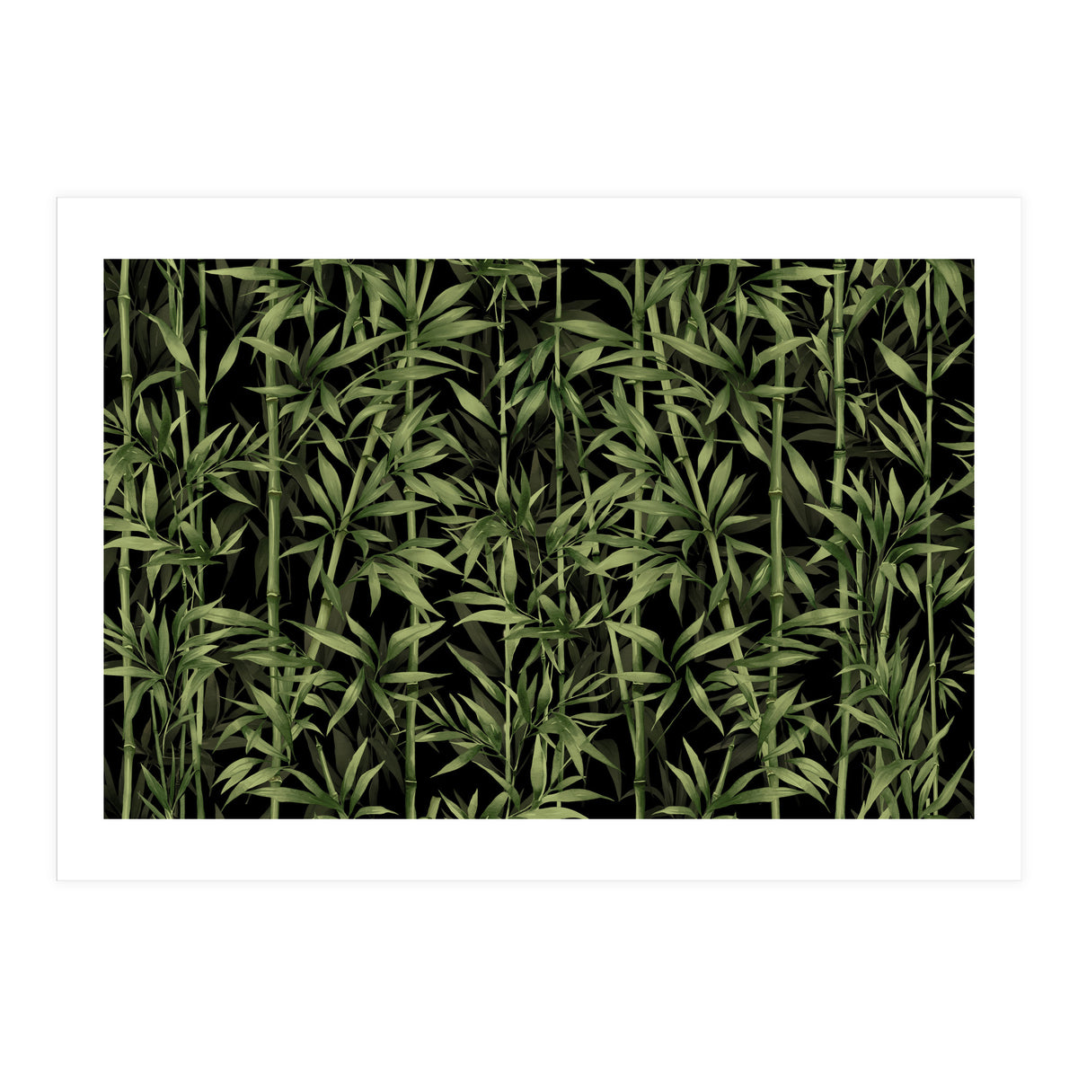 Bamboo Black (Print Only)