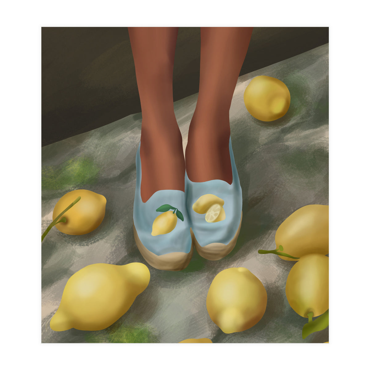 Lemon Steps (Print Only)