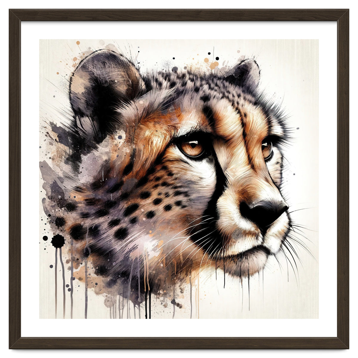 Watercolor Cheetah