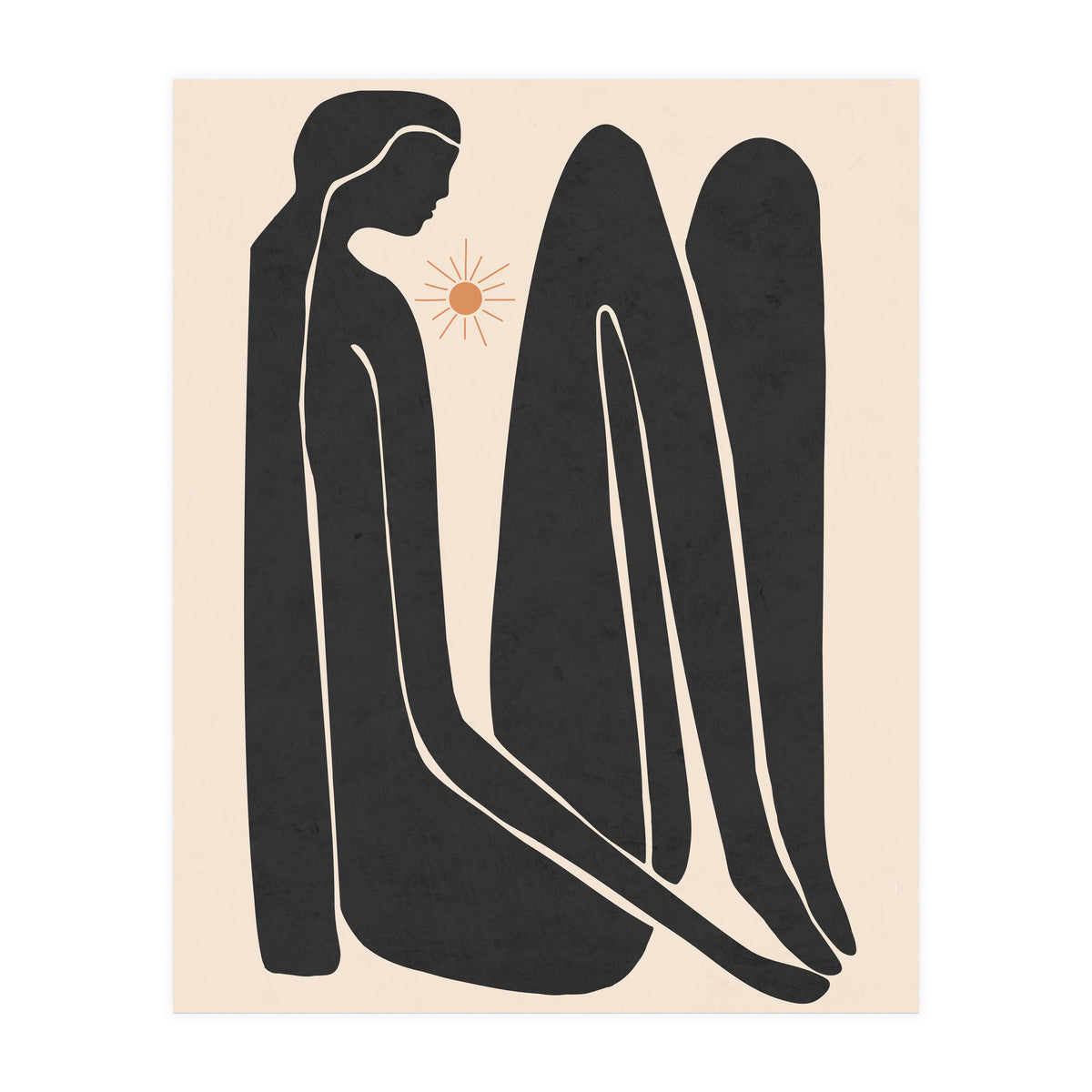 Girl Thinking 2 (Print Only)