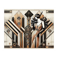 Gatsby Glamour Art Deco Scene (Print Only)