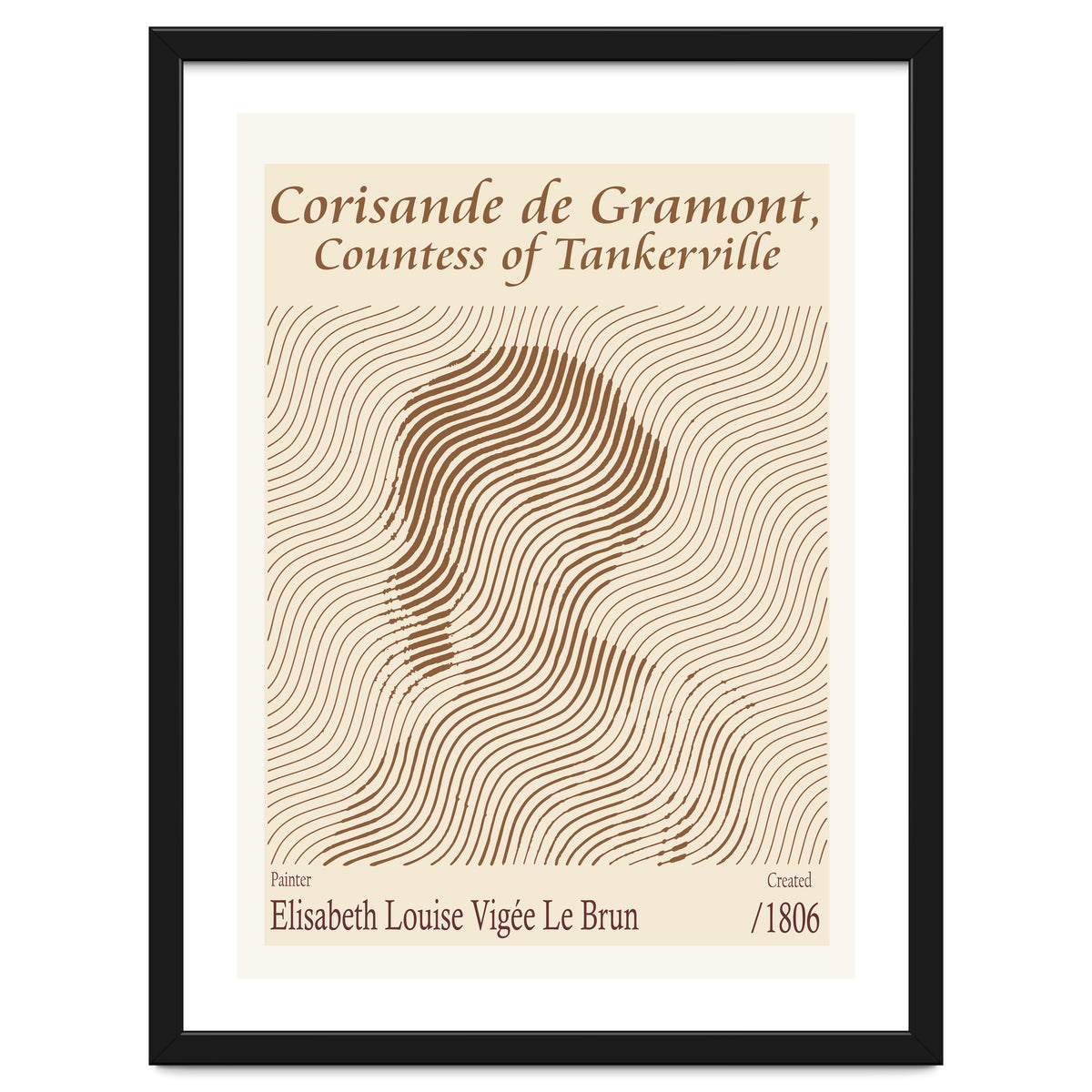 Corisande De Gramont, Countess Of Tankerville – Elisabeth Louise 1806