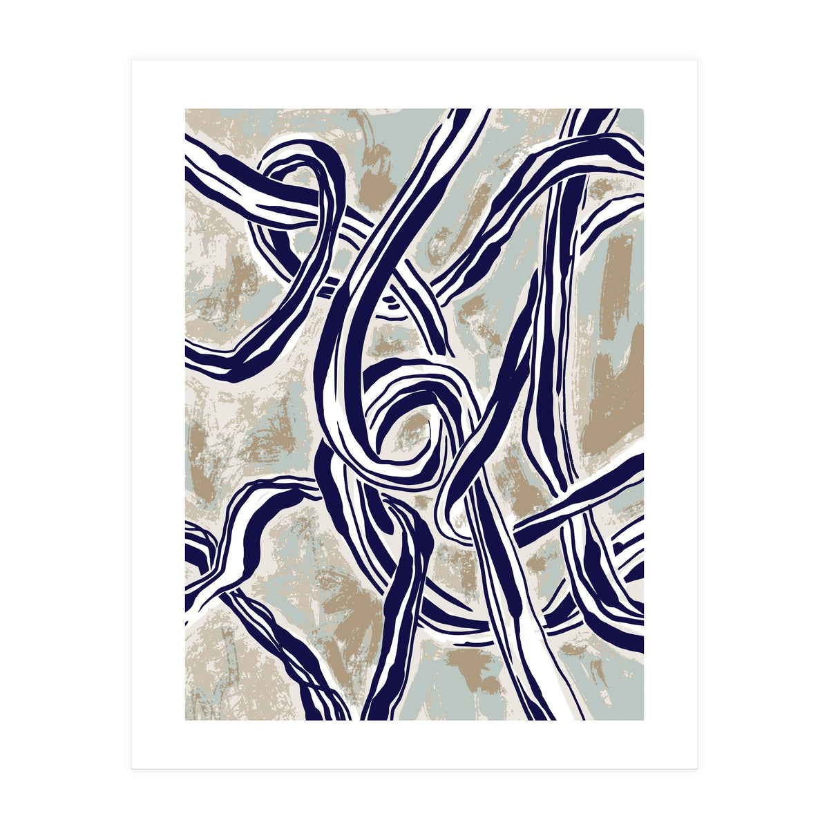 Follow the lines Abstract knots (Print Only)