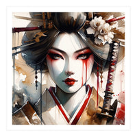 Katana Bloom Modern Geisha (Print Only)