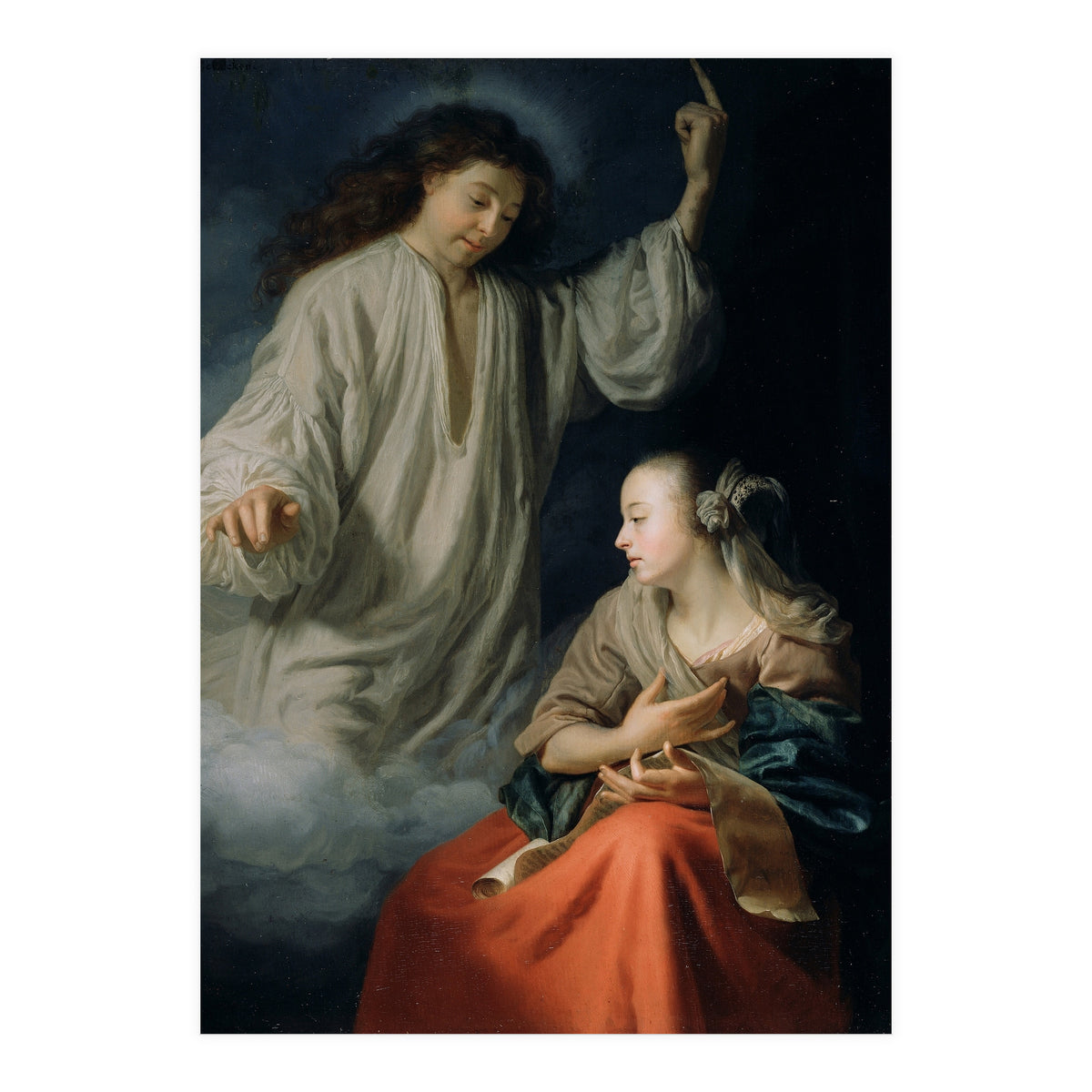 Godfried Schalcken – The Annunciation (Print Only)