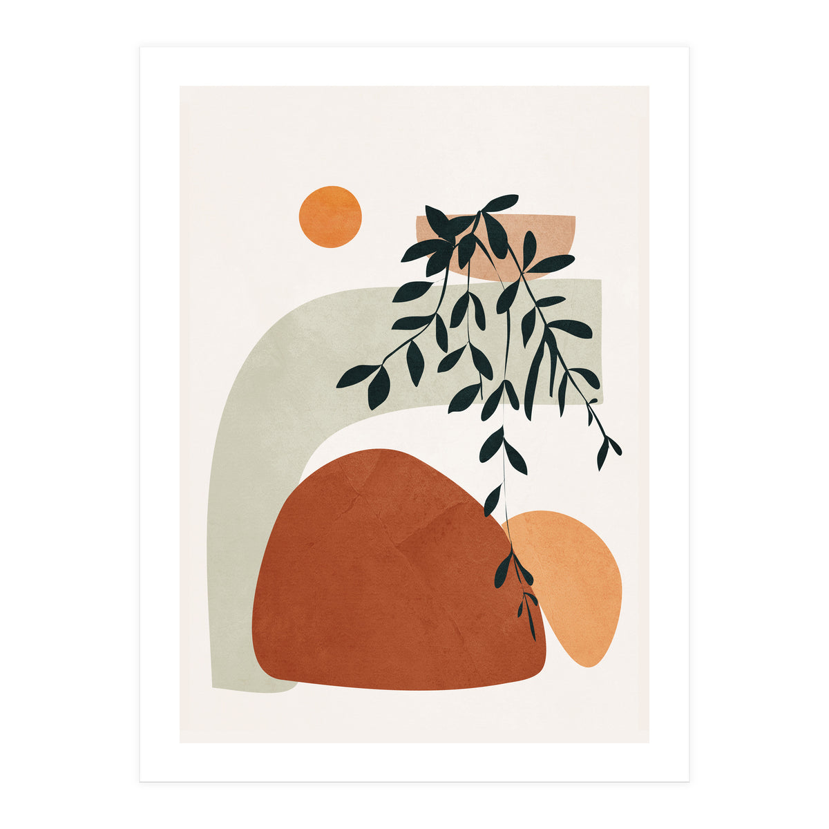 Soft Shapes I (Print Only)