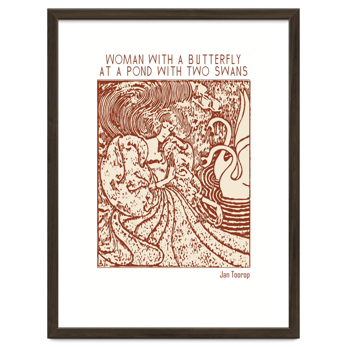 Woman With A Butterfly