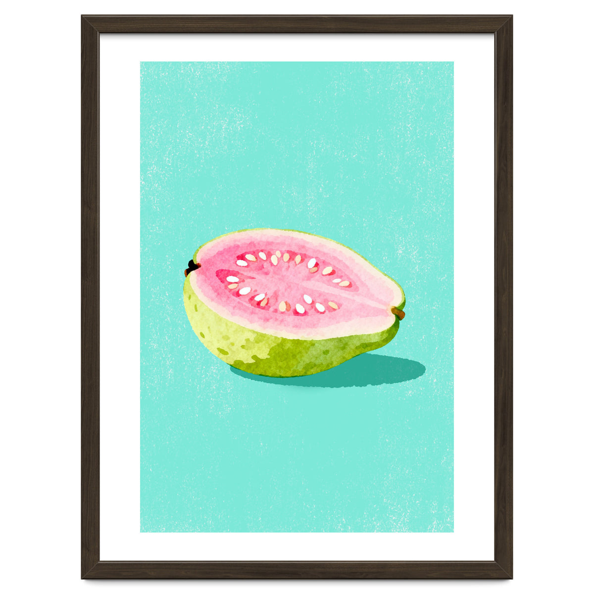 Guava Fruit Illustration