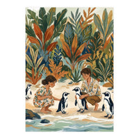 Wildlife Beach Gathering (Print Only)