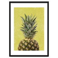 Pineapple Crown, Tropical Summer Fruit Art