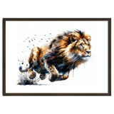 Dynamic Lion In Motion thumbnail