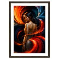 The Beauty of a Woman in an Exotic Pose