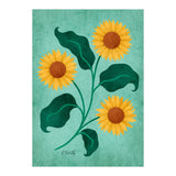 Golden Sunflower (Print Only) thumbnail