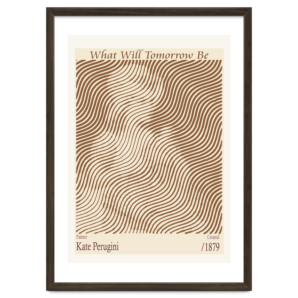 What Will Tomorrow Be – Kate Perugini (1879)