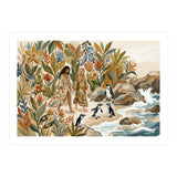 Bohemian Coastal Stroll (Print Only) thumbnail