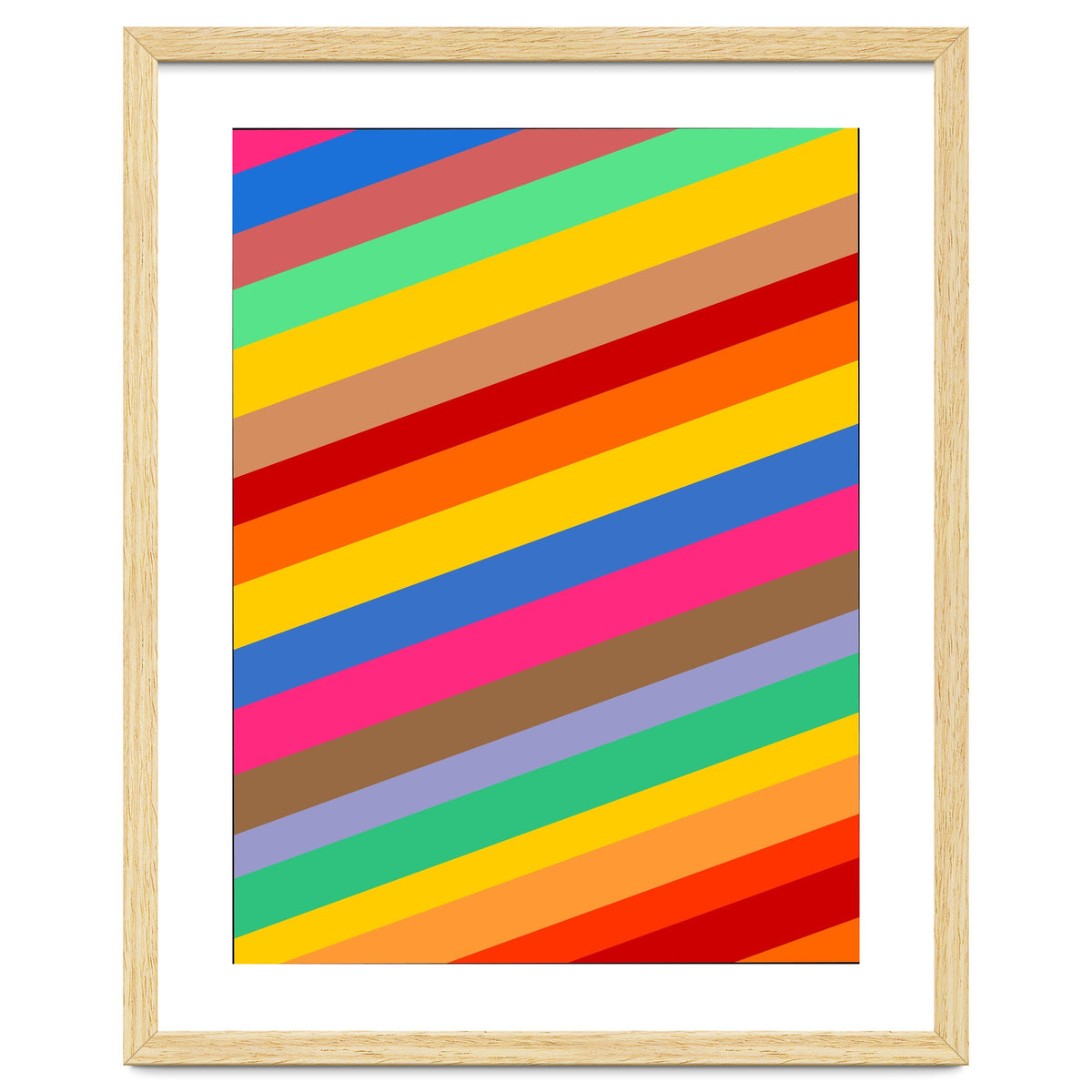 Rainbow Retro Paatern