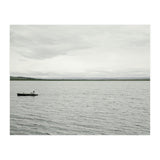 A boy pedaling the Board on the Lake - Iceland (Print Only) thumbnail