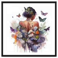 Butterfly Botanical Back