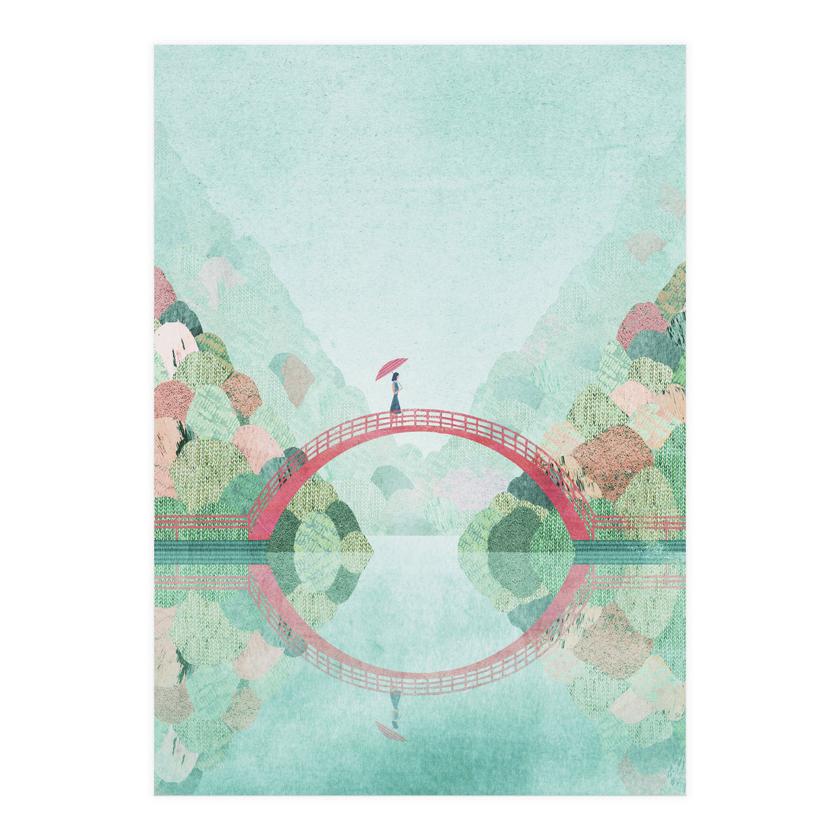 Girl On The Bridge (Print Only)