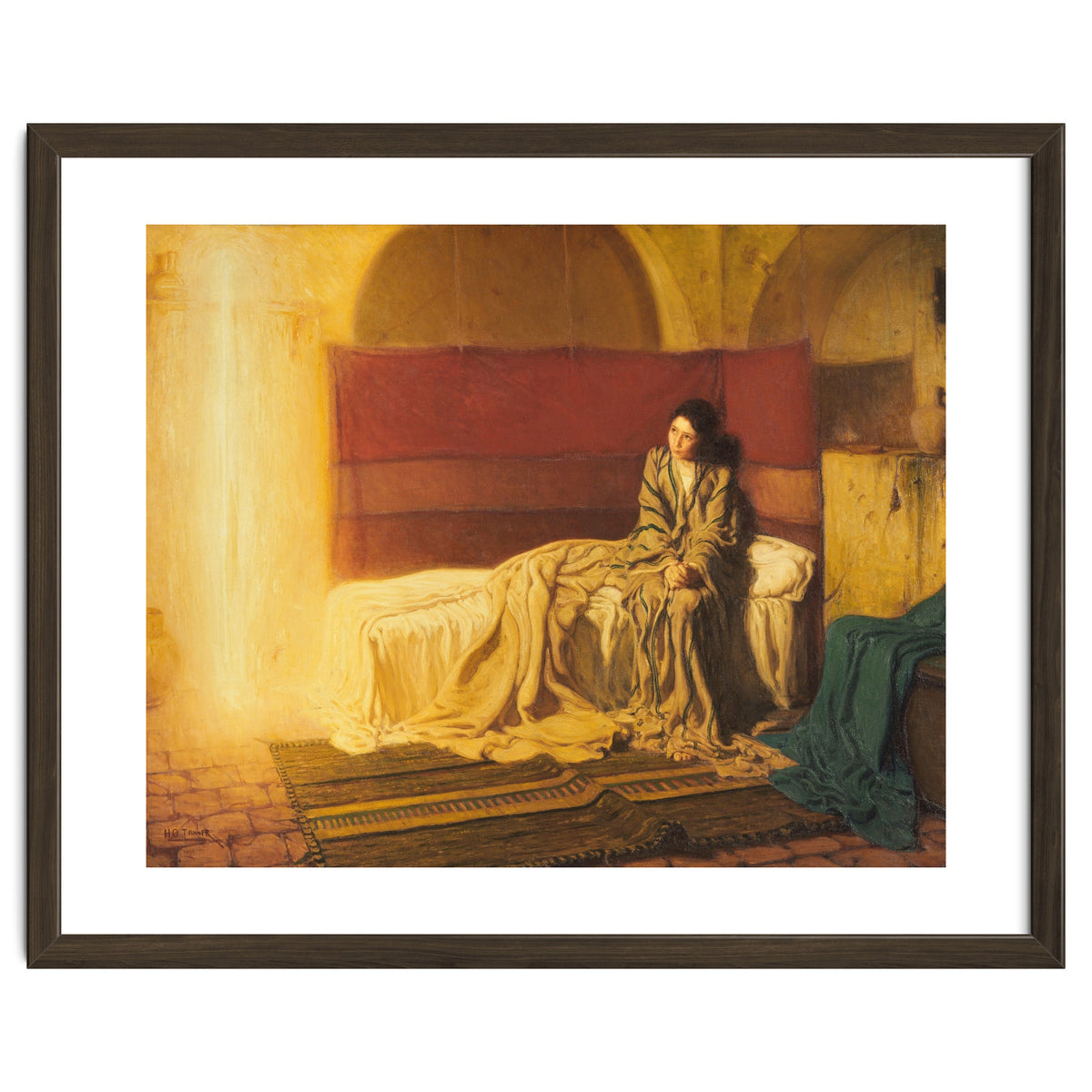 Henry Ossawa Tanner – The Annunciation | Iconic Religious Masterpiece in luminous realism