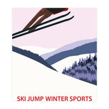 Ski Jump In Norway (Print Only) thumbnail