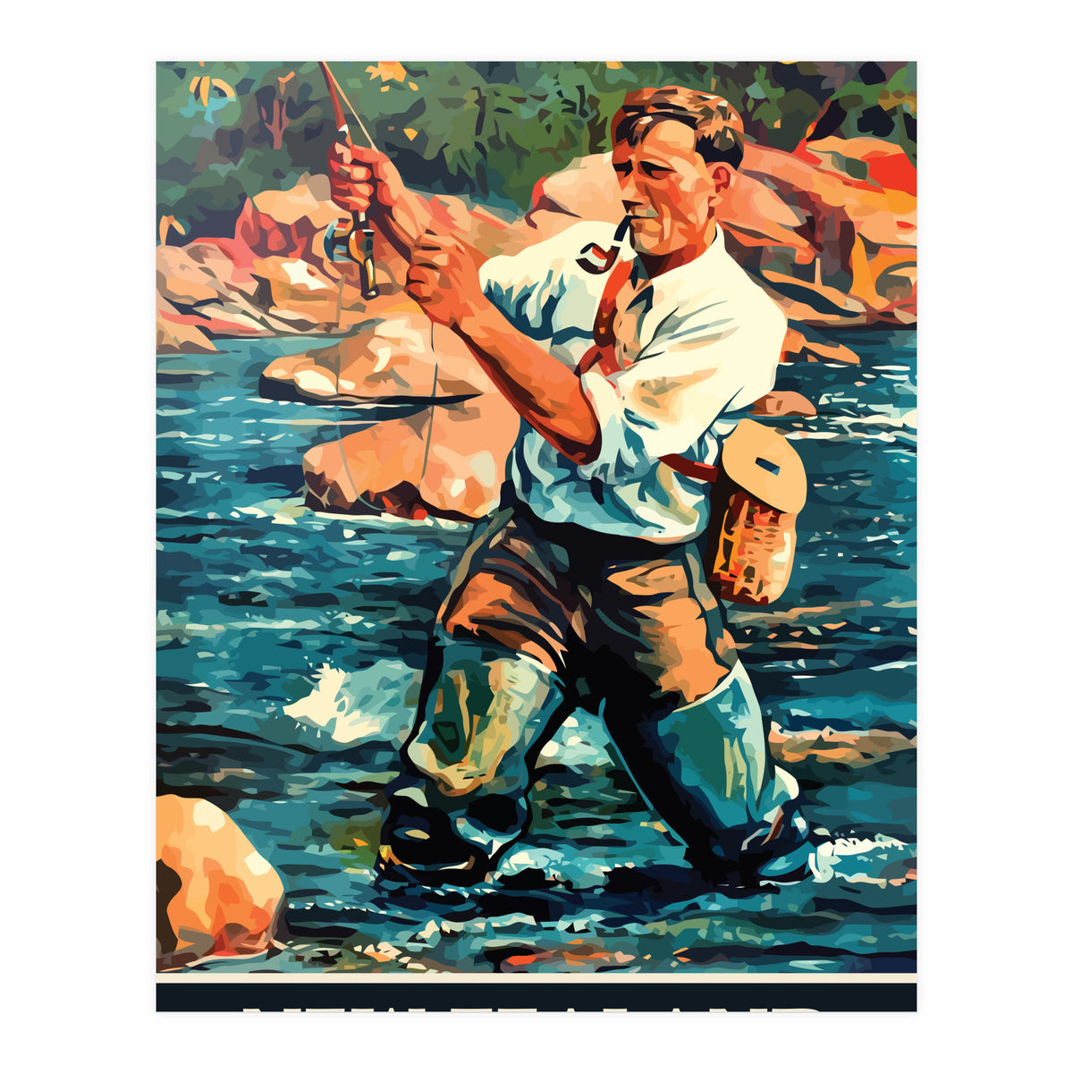 New Zealand Fishing (Print Only)