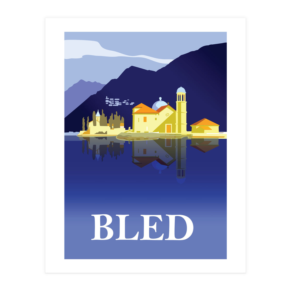 Bled Island, Slovenia (Print Only)