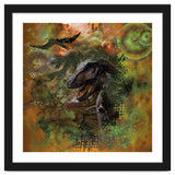 Dinosaur Jurassic T-Rex Collage thumbnail