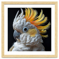 White Cockatoo With Yellow Crest Portrait