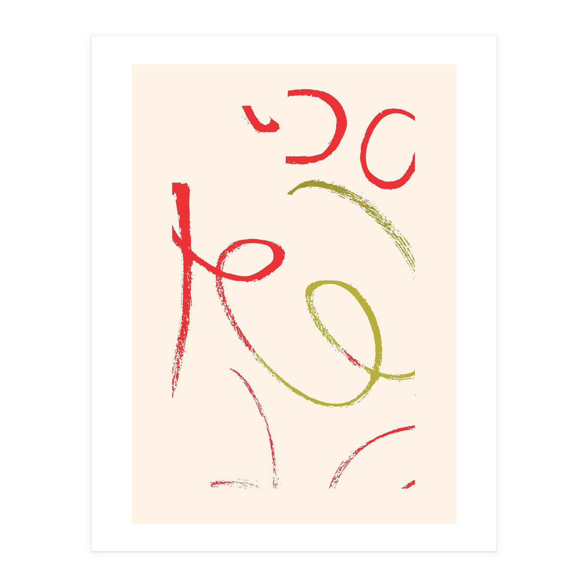 Abstract Winter (Print Only)