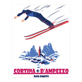 Ski Jump At Cortina Di Ampezzo (Print Only) thumbnail