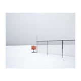 Detour sign in the snow beach (Print Only) thumbnail