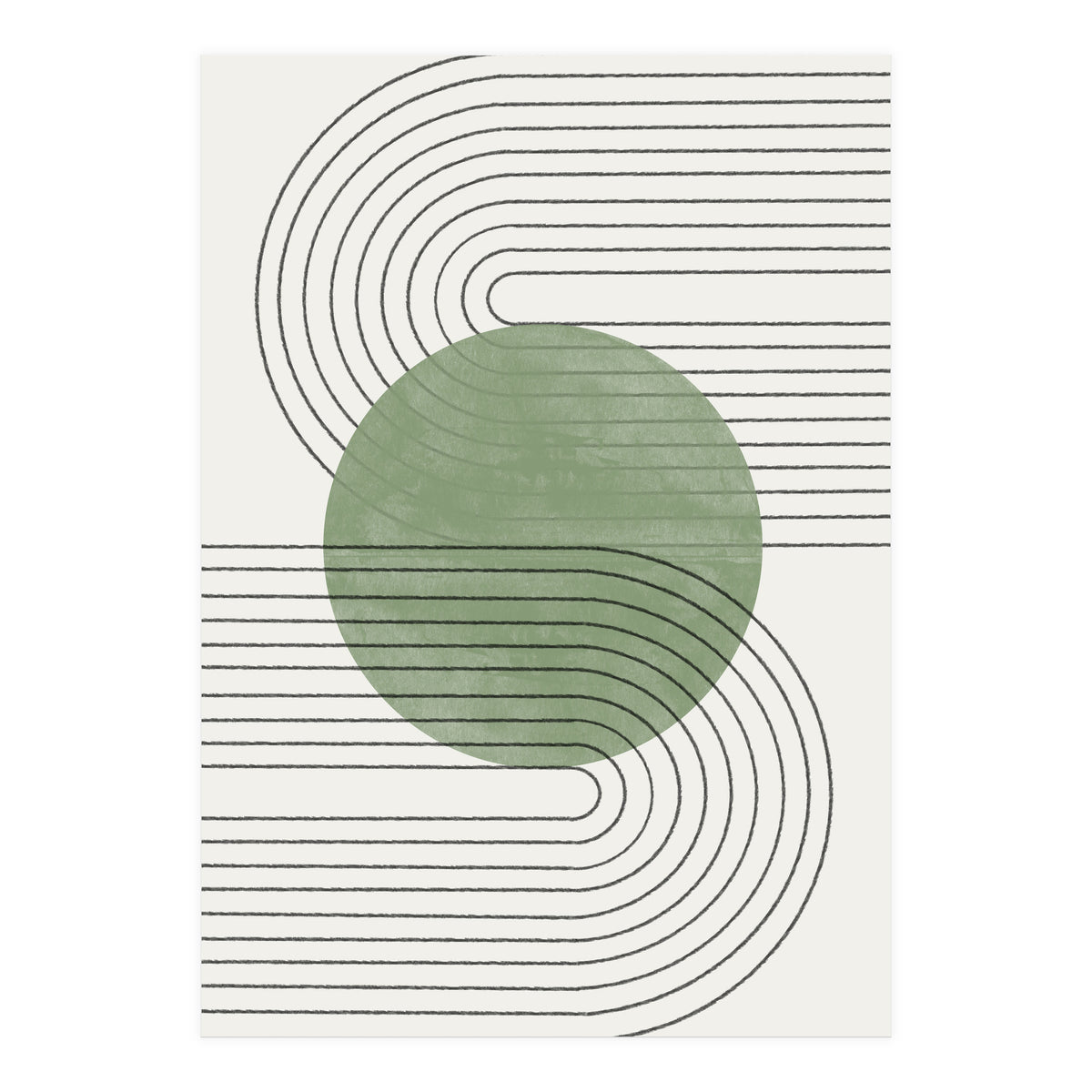 GREEN MOON  (Print Only)