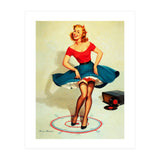 Pinup Dancing Girl (Print Only) thumbnail