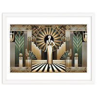 Golden Twenties Flair In Art Deco