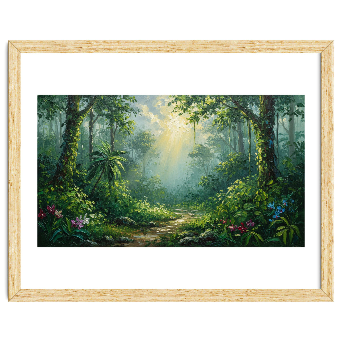 Sunlight in the Sacred Grove