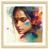 Butterfly Whisper Hindu Portrait thumbnail