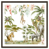 Watercolor Wild Animals Jungle thumbnail