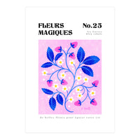 Magical Flowers No.25 Cobalt Strawberries (Print Only)