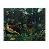 Le Rêve / The Dream. Date/Period: 1910. Painting. Oil on canvas. Height: 204.5 cm (80.5 in); Widt... (Print Only) thumbnail