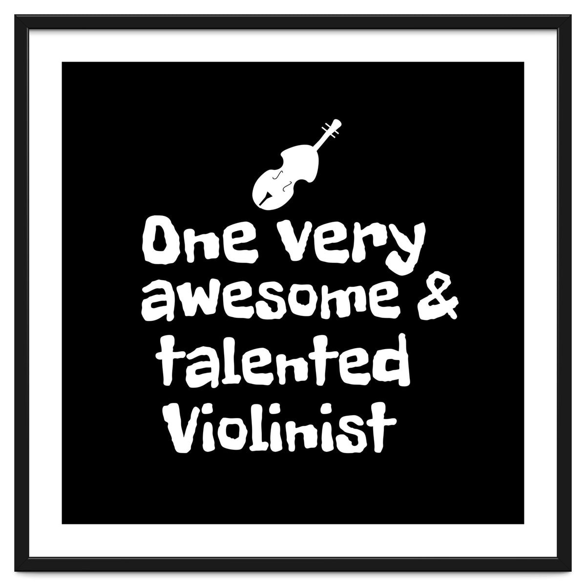 One very awesome and talented Violinist