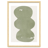 GREEN WATERCOLOR SHAPES NO.2 thumbnail
