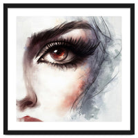 Amber Eye Portrait Fragment