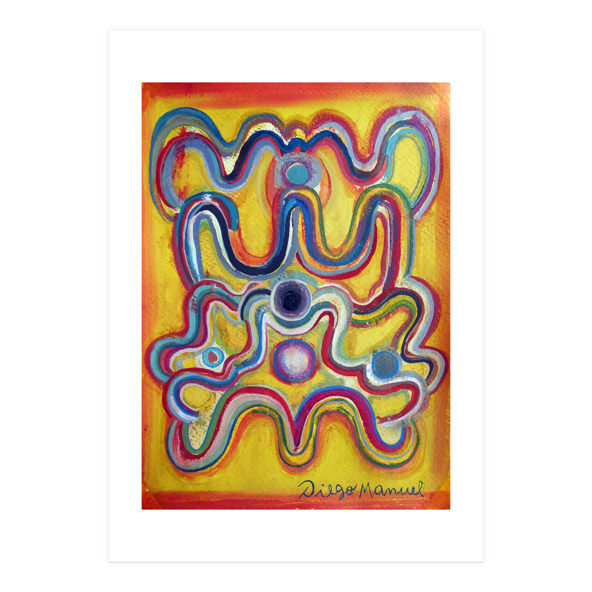 Abstracto Pop 2024 1 (Print Only)