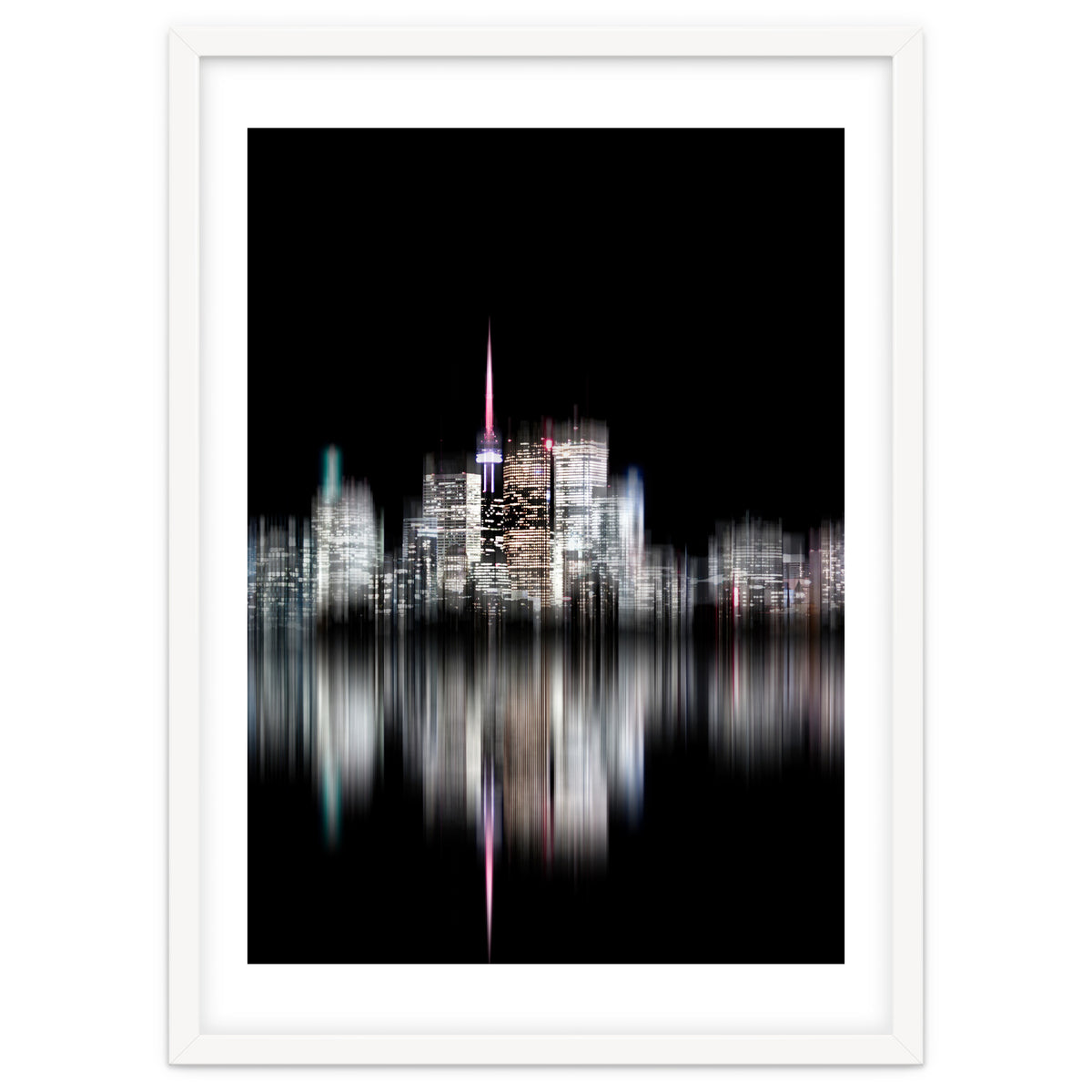 Toronto Skyline Blur Version No 2