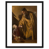 Sebastián Martínez / 'Saint Joseph with the Christ Child'. Ca. 1650. Oil on canvas. thumbnail