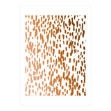 Copper Brushstrokes #society6 #decor #interiors (Print Only) thumbnail