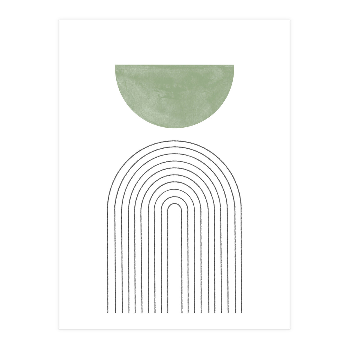 Simple Green Object (Print Only)